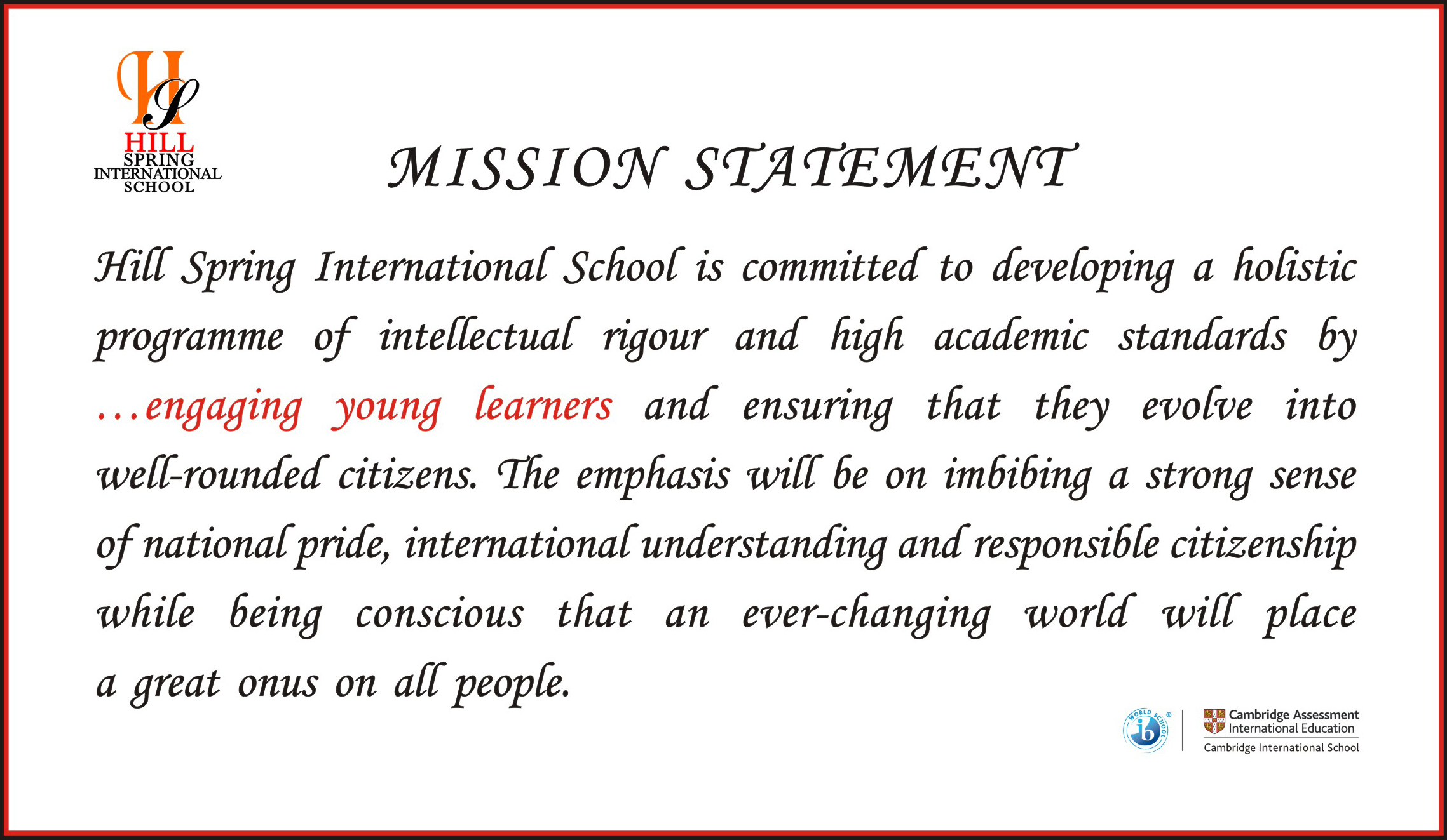 school of education mission statement